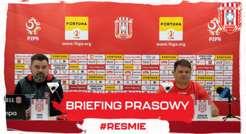 Briefing Prasowy Przed Meczem Resmie Cwks Resovia Rzesz W Sp Ka Akcyjna