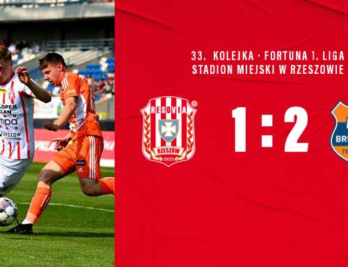 Fortuna 1. Liga: Apklan Resovia – Bruk-Bet Termalica Nieciecza