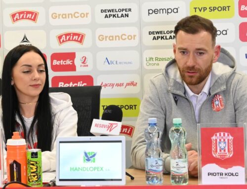 KONFERENCJA PRASOWA PO MECZU RESOVIA – REKORD BIELSKO-BIAŁA