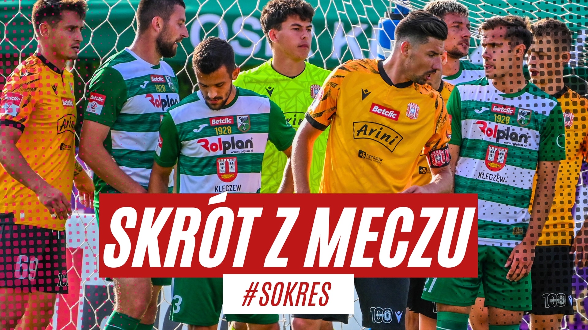 Skrót z meczu Sokół Kleczew – Resovia (22.08.2025)