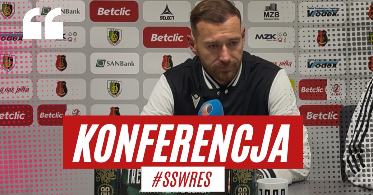 Konferencja prasowa po meczu Stal Stalowa Wola – Resovia (31.10.2025)