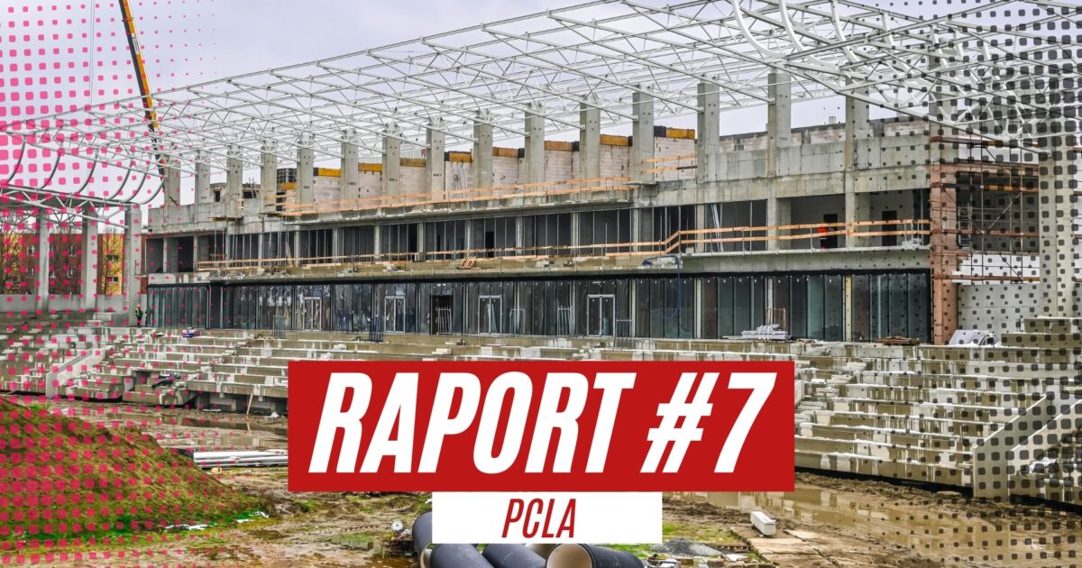 Raport z budowy Podkarpackiego Centrum Lekkiej Atletyki w Rzeszowie #7 (05.12.2025)