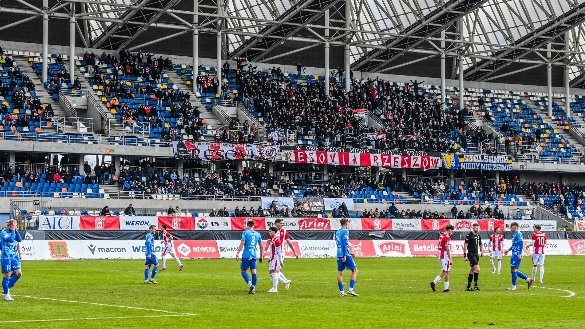 Zdjęcia z meczu Resovia – Hutnik Kraków (22.02.2026)