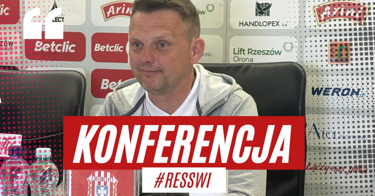 Konferencja prasowa po meczu Resovia – Świt Szczecin (29.03.2026)