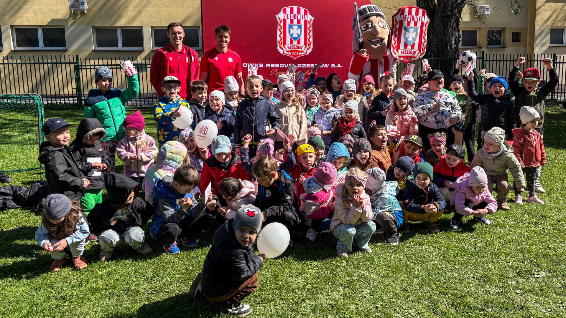 „Lekcja z Resovią” w Przedszkolu Publicznym nr 2 w Rzeszowie