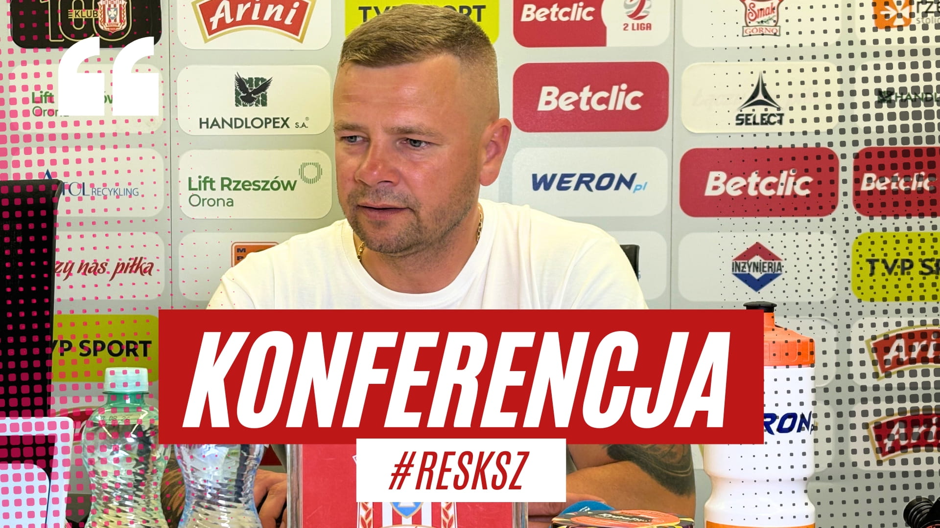 Konferencja prasowa po meczu Resovia – KSZO Ostrowiec Świętokrzyski (09.06.2026)
