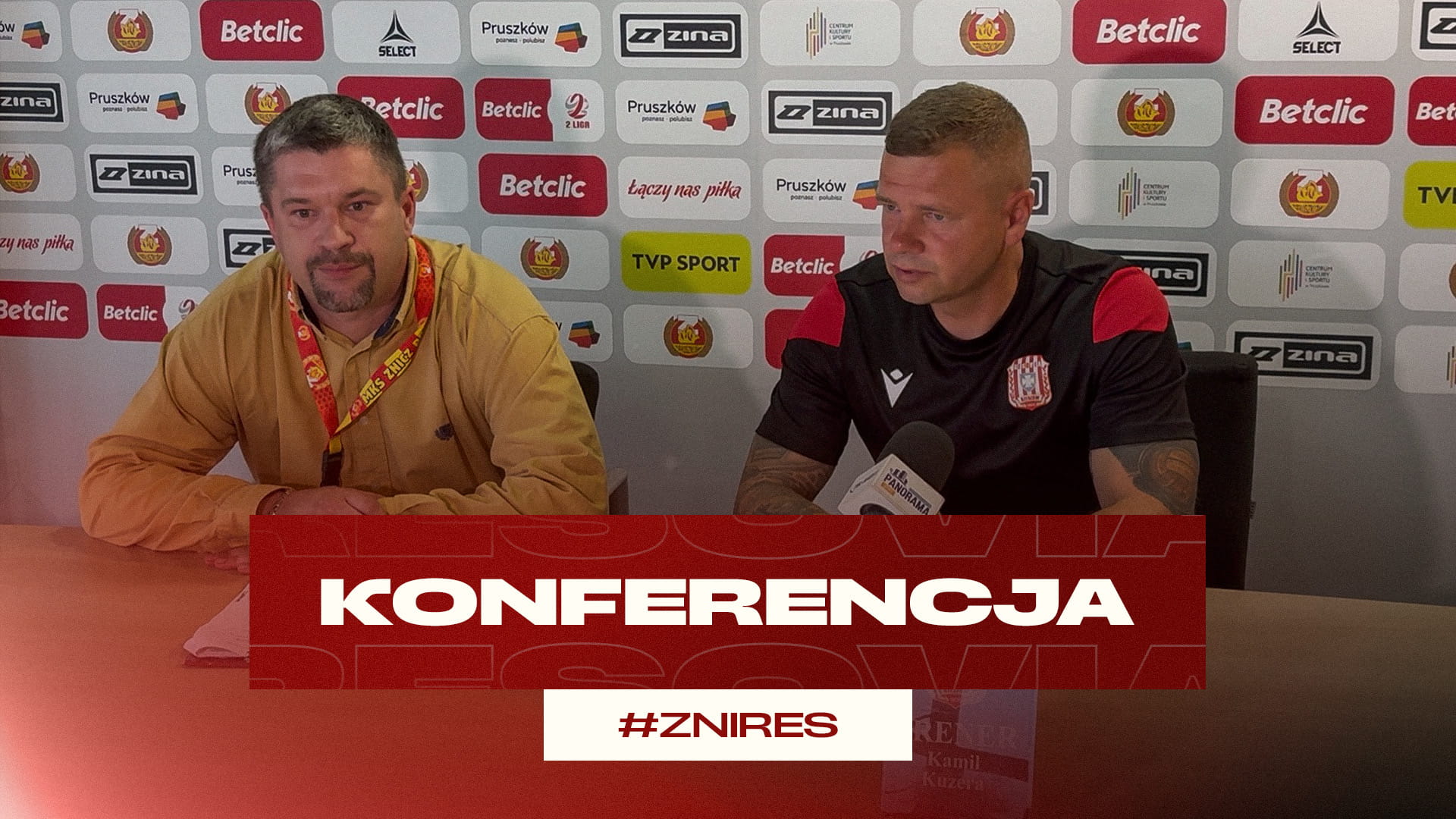 Konferencja prasowa po meczu Znicz Pruszków – Resovia (24.07.2026)