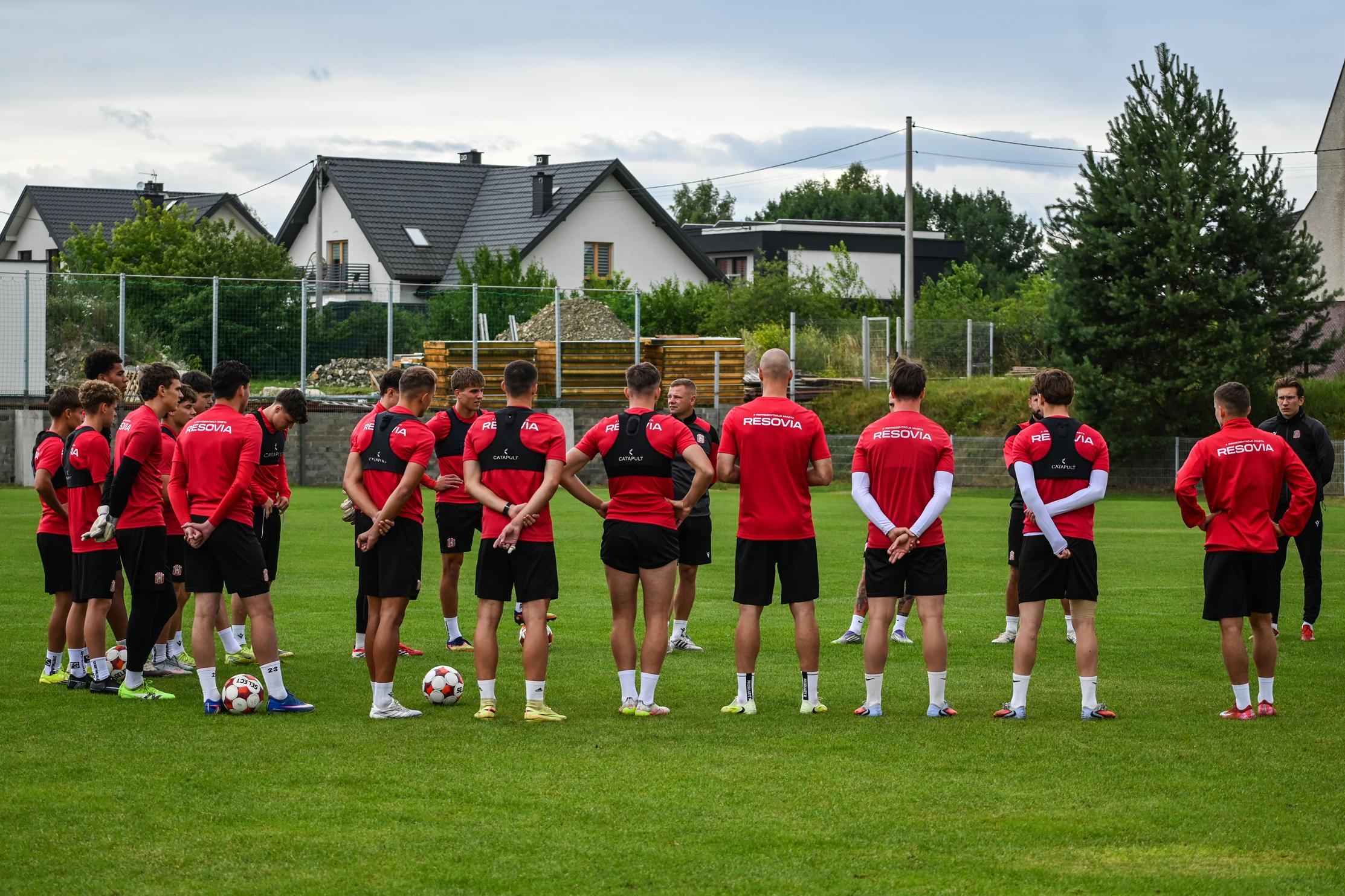 Ostatni trening na obozie w Kielcach