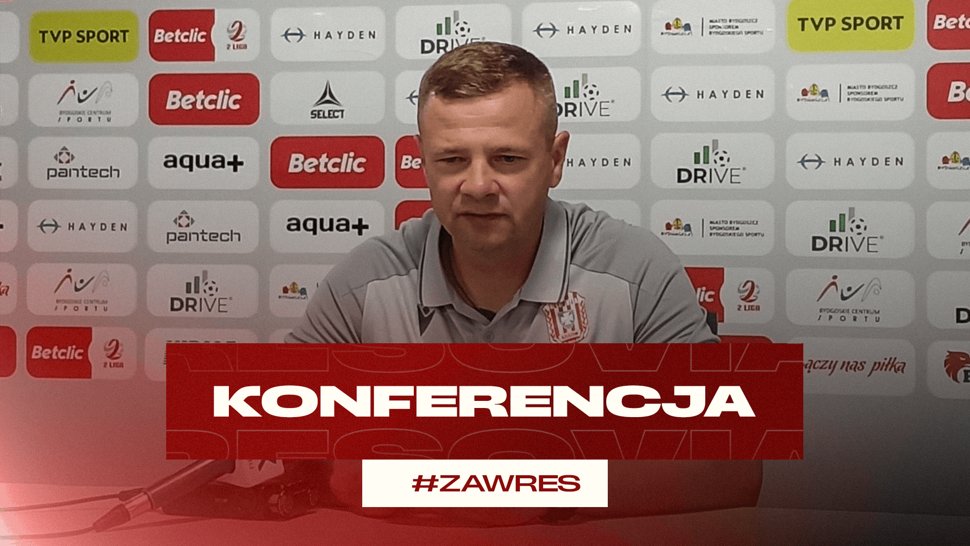 Konferencja prasowa po meczu Zawisza Bydgoszcz – Resovia (08.08.2026)