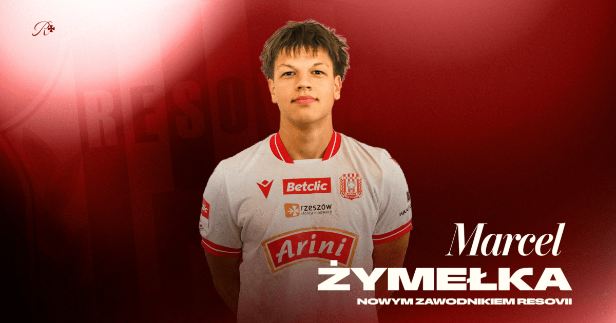 Marcel Żymełka nowym zawodnikiem Resovii