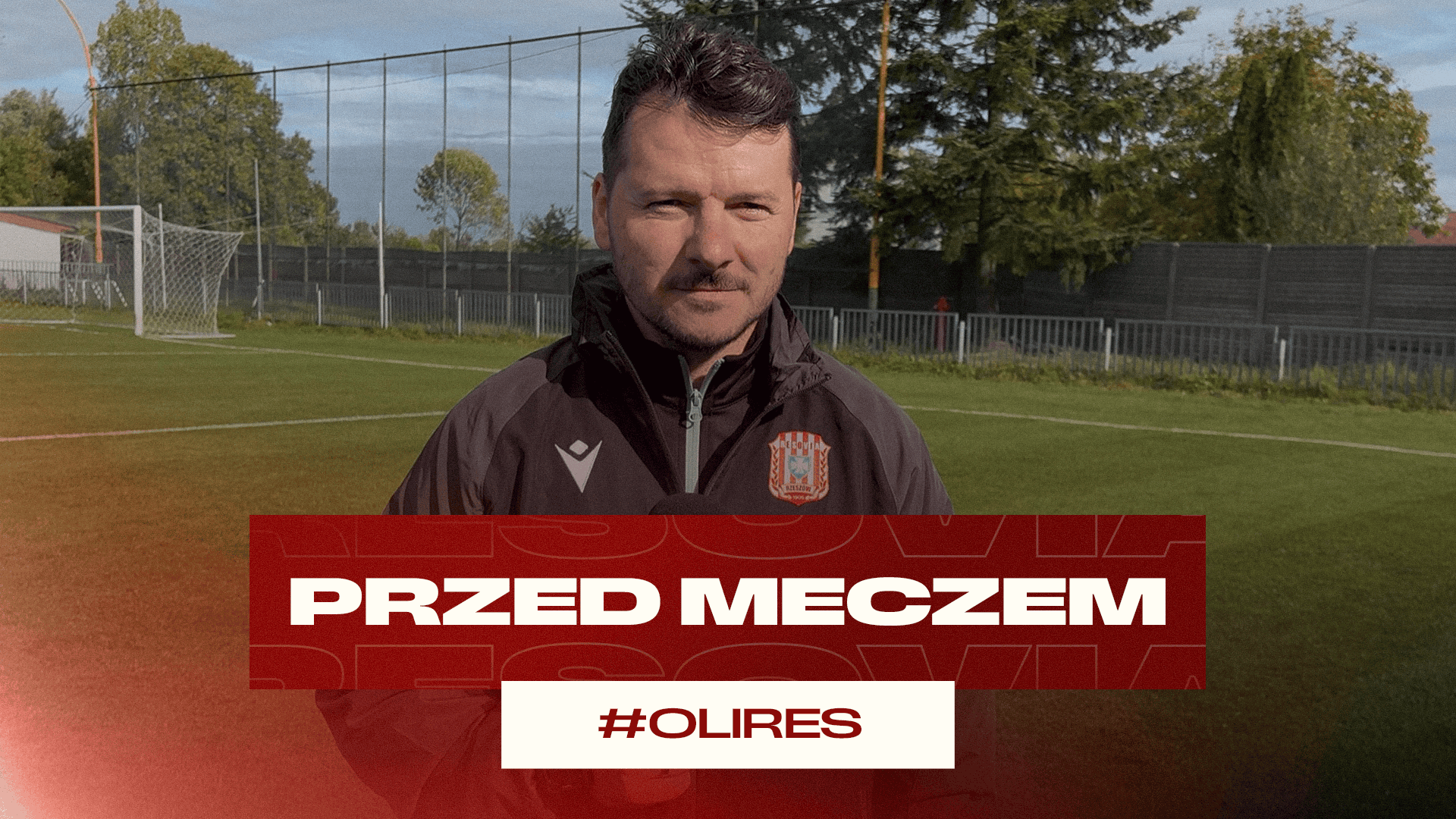 Kamil Król przed meczem z Olimpią Grudziądz